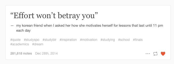 dialogue_school's tweet photo. "Effort won't betray you" ☝👏💯

- my korean friend when I asked her how she motivates herself for lessons that last until 11p.m. each day https://t.co/BZayZZrFUB