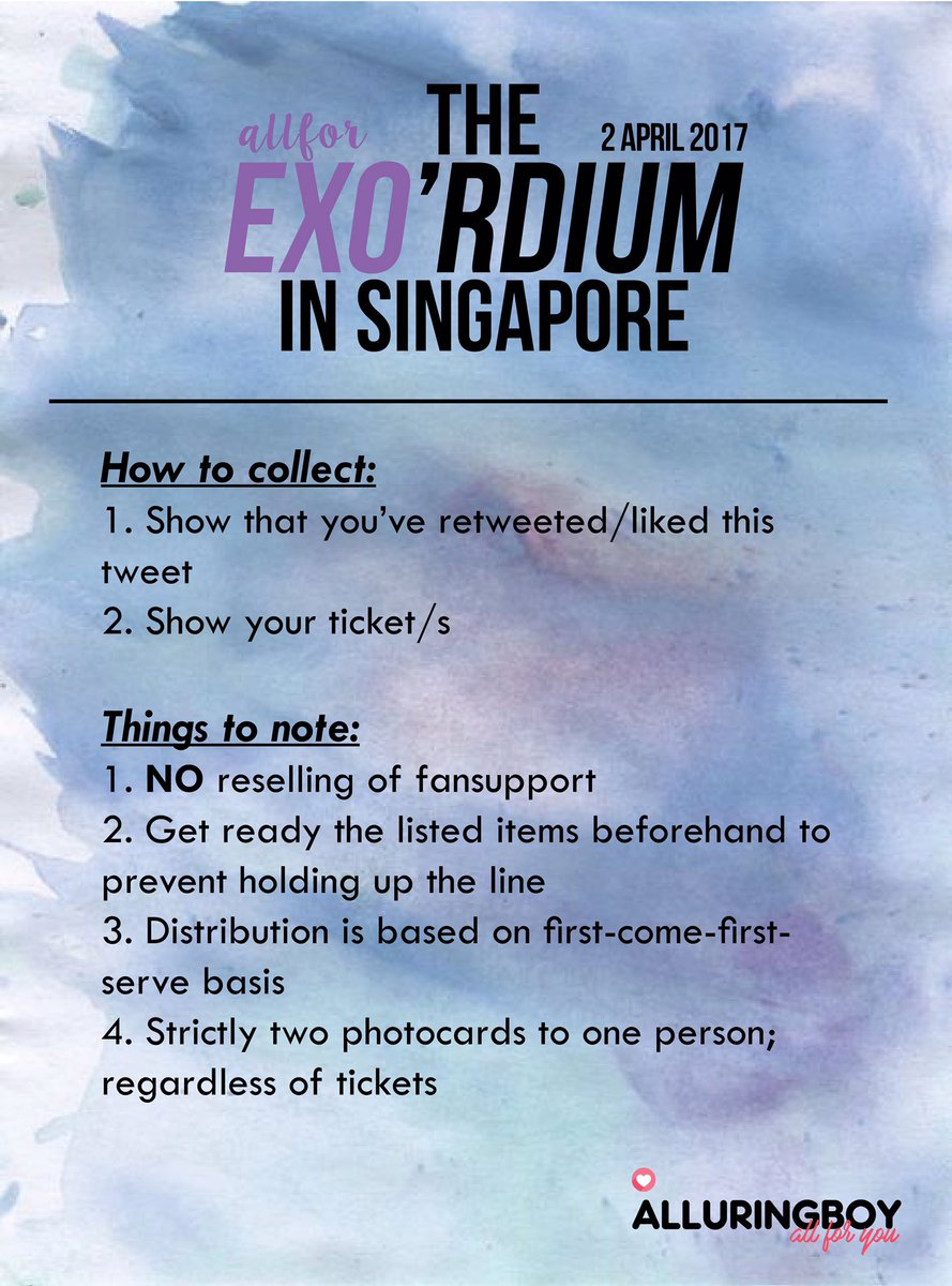 THE
EXO'rDIUM
IN SINGAPORE

All for EXO fansupport
More details below! 

#EXOrDIUMinSG