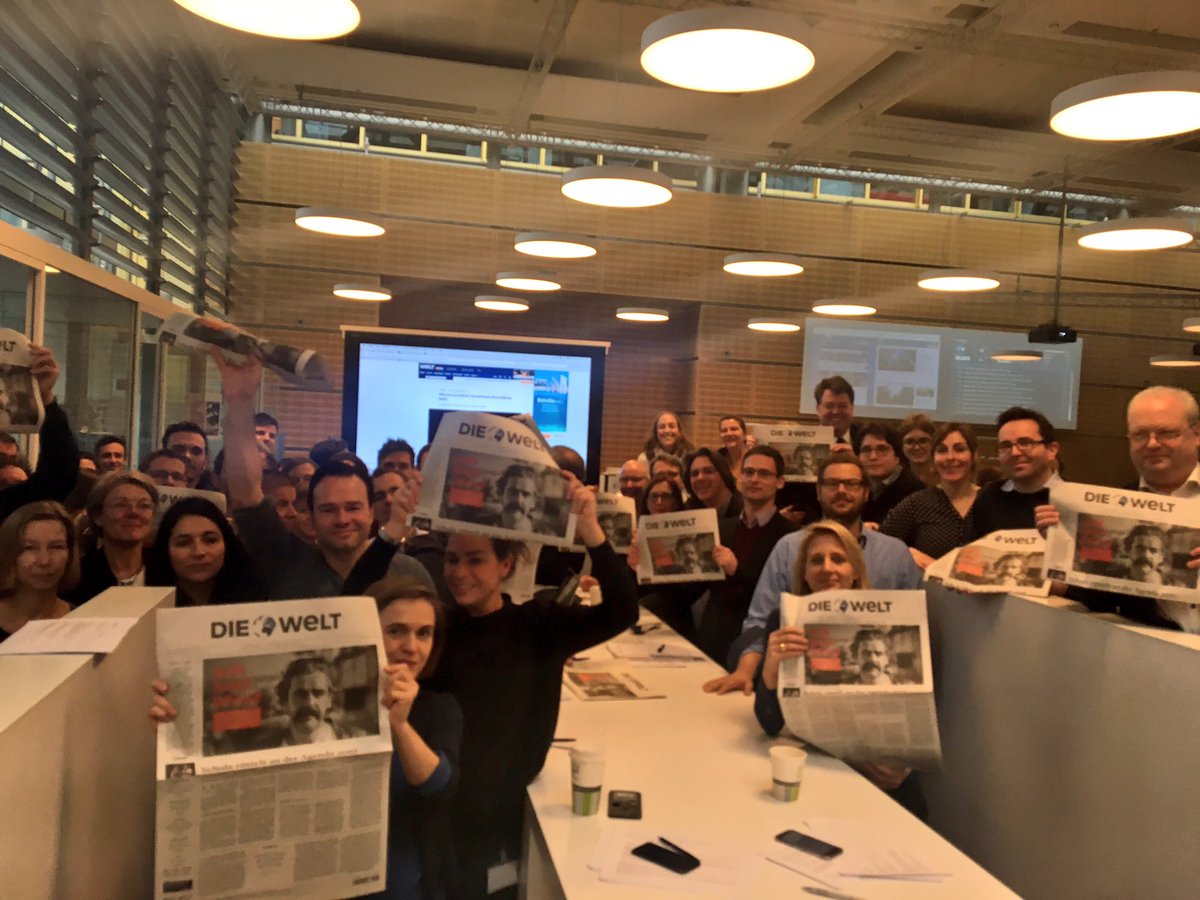 Heute in der WELT-Morgenkonferenz: Wir sind Deniz! #freedeniz