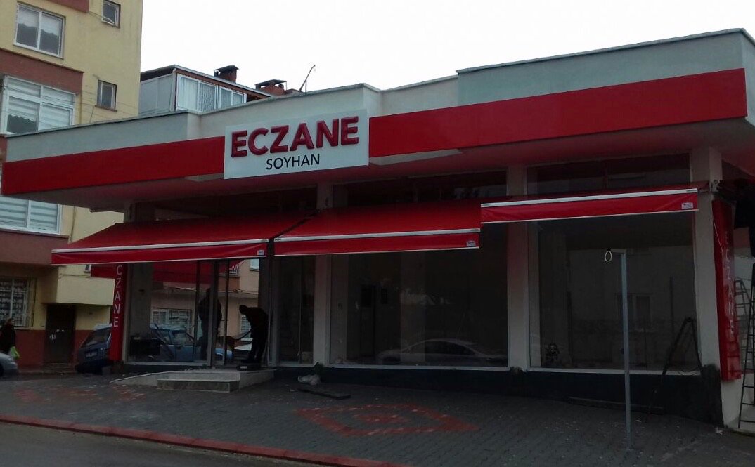 Soyhan Eczanesi-Mersin. Yönetmeliğe Uygun Eczane Tabelası. Bilgi için 0553 659 48 82 – 0553 660 48 82 egas.com.tr