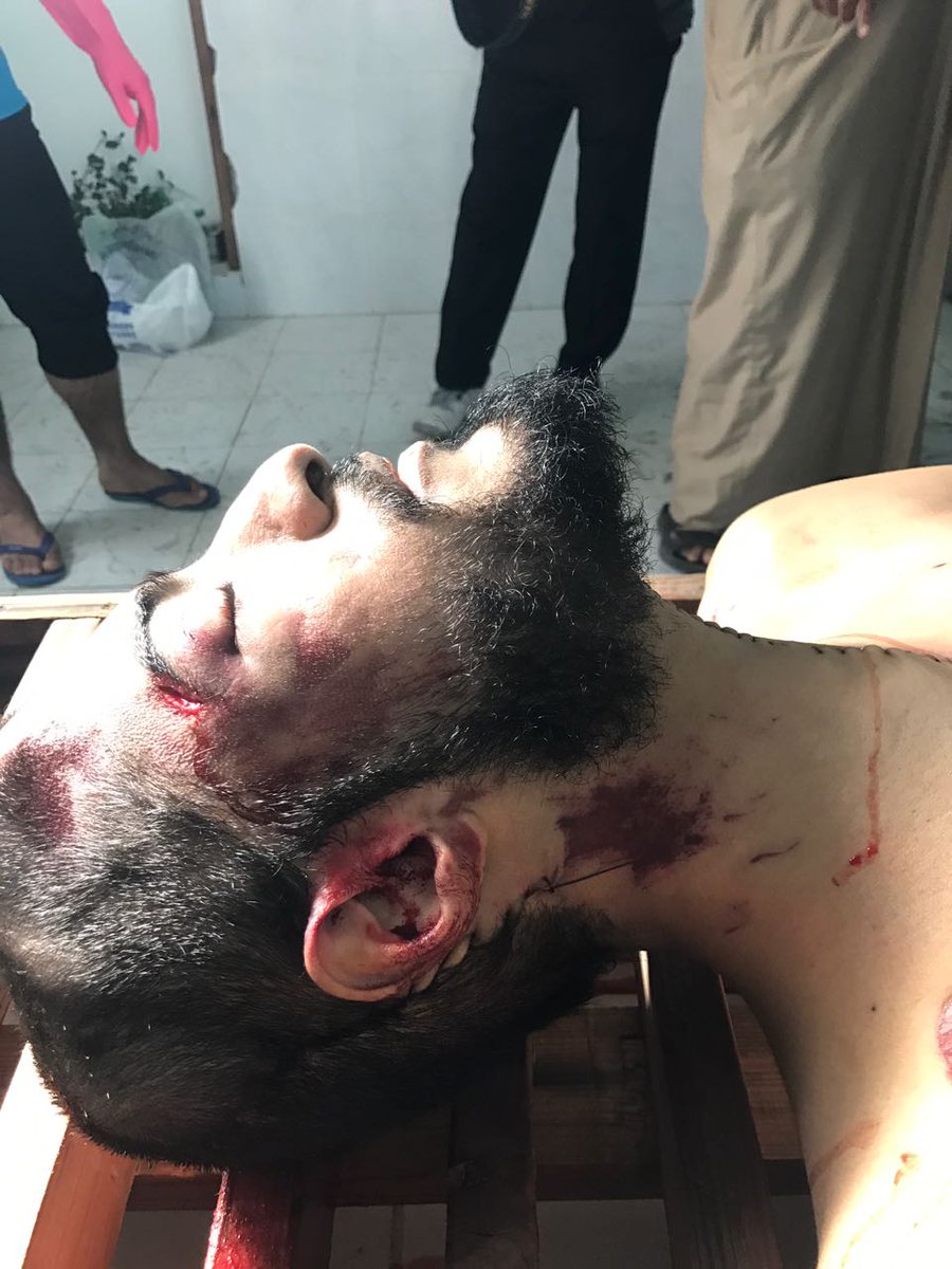 إقتلونا فإن شعبنا سيعي أكثر 
#البحرين
#الشهيد_عبدالله_العجوز