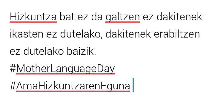 JonHernandez28's tweet photo. #AmaHizkuntzarenEguna #MotherLanguageDay https://t.co/JcRgRzslHl