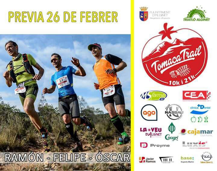 TriatloAlginet's tweet photo. Recordeu que este proper diumenje 26 tenim la previa del TomacaTrail ! Apunta't https://t.co/qmmqFKRMxD #Trail #10K #21K https://t.co/gd8DQqr034