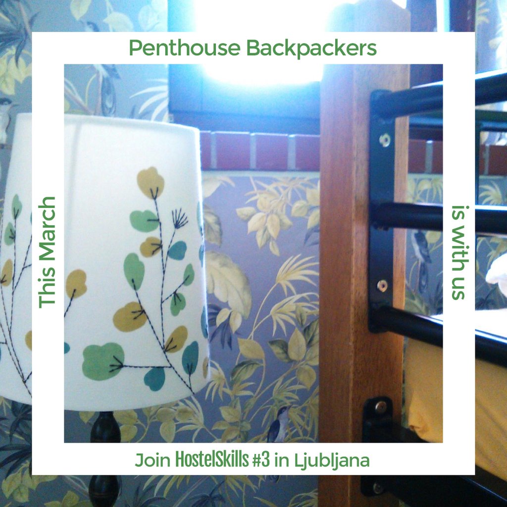 hostelskills's tweet photo. Penthouse Backpackers already joined #hostelskills! What about you? https://t.co/ptTe2wcKfp https://t.co/vkBIFJl9BM