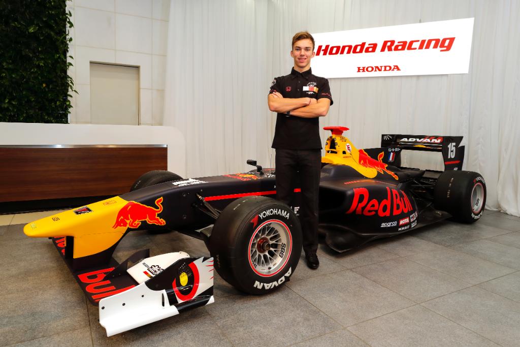 Honda Indonesia New Kid On The Block Pierre Gasly Will Drive For Team Mugen Powered By Honda Hr 414e At The 17 Super Formula Championship T Co Gd6vvnqeaf