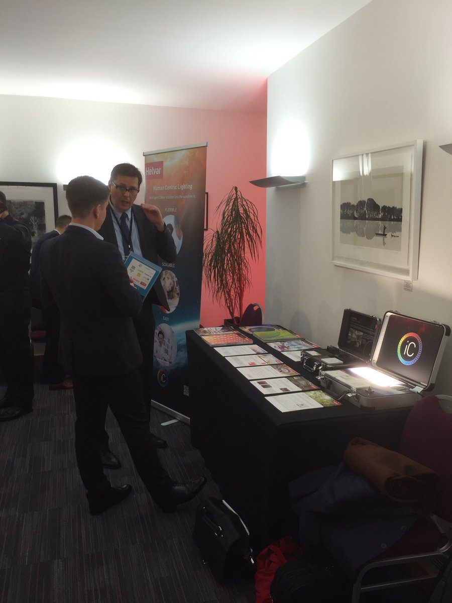 Helvar_Lighting's tweet image. Delegates are starting to arrive at the #Lighting Fixtures Design Conference @LuxReview #Helvar