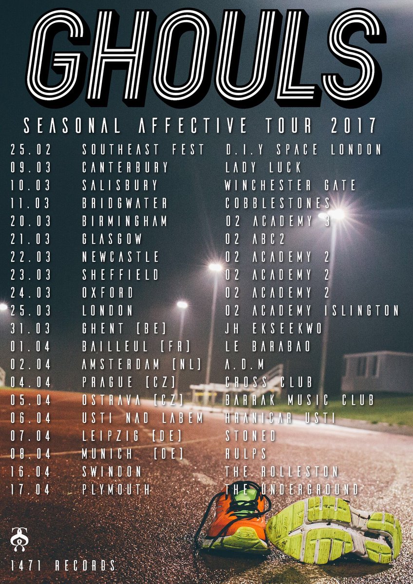 TOUR TOUR TOUR! Shows with <a href="/RiskeeRidicule/">Riskee & The Ridicule</a> <a href="/SonicBoomSix/">Sonic Boom Six 🎧💥6️⃣</a> <a href="/duckingpunches/">Ducking Punches</a> <a href="/FestSouth/">South East Fest</a> and headliners!