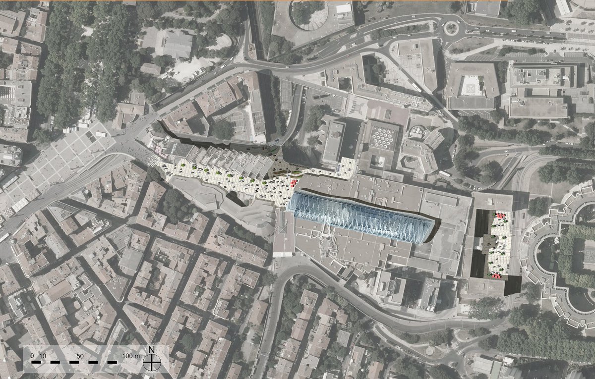 PresseMTP's tweet photo. .@saurel2014 "le #PolygoneMTP se trouve au centre de la zone de chalandise de #Montpellier " https://t.co/D8u8cux5dG