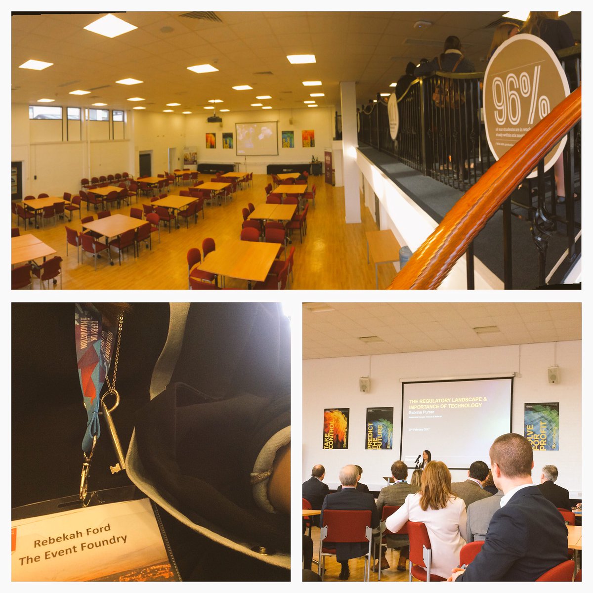 event_foundry's tweet photo. Great preview of the brand new #Bloomberglab @DerbyUniBsns @MarketingDerby #event this morning #notlikethatinmyday https://t.co/r2wdbAk0Rm