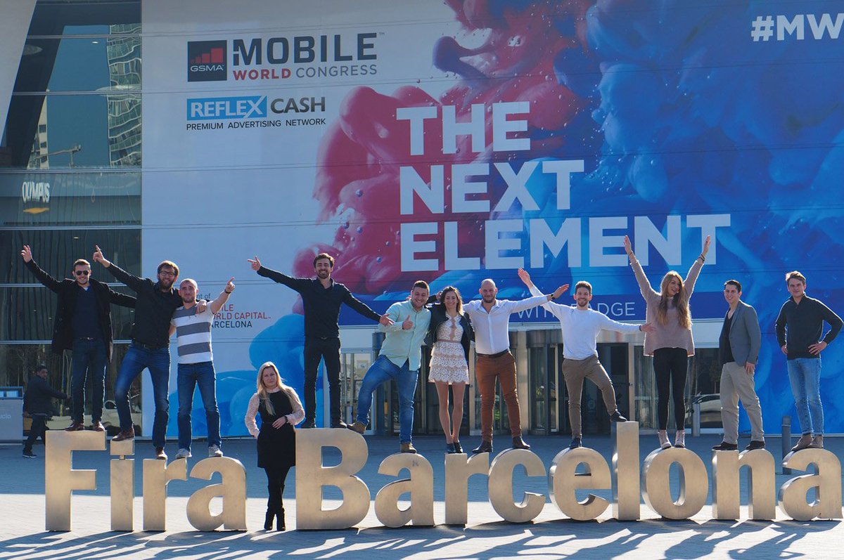 reflexaff's tweet photo. #MWC17 is almost here! Our office is just across from the main entrance, feel free to visit ☕🍺 @torrerealia #reflexcash #oneteam #firaeuropa https://t.co/evvzNtjSva