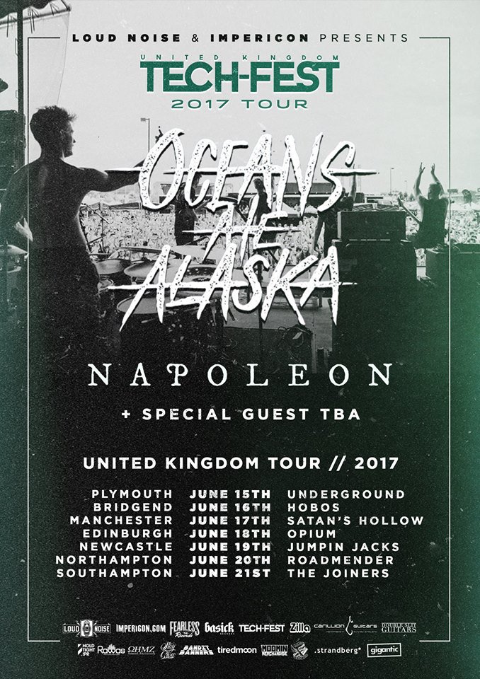 Don't miss <a href="/oceansatealaska/">Oceans Λte Λlaska</a> and <a href="/Napoleonuk/">Napoleon</a> on the @UKTechMetalFest tour. Tix: impericon.com/uk/tech-fest-t…