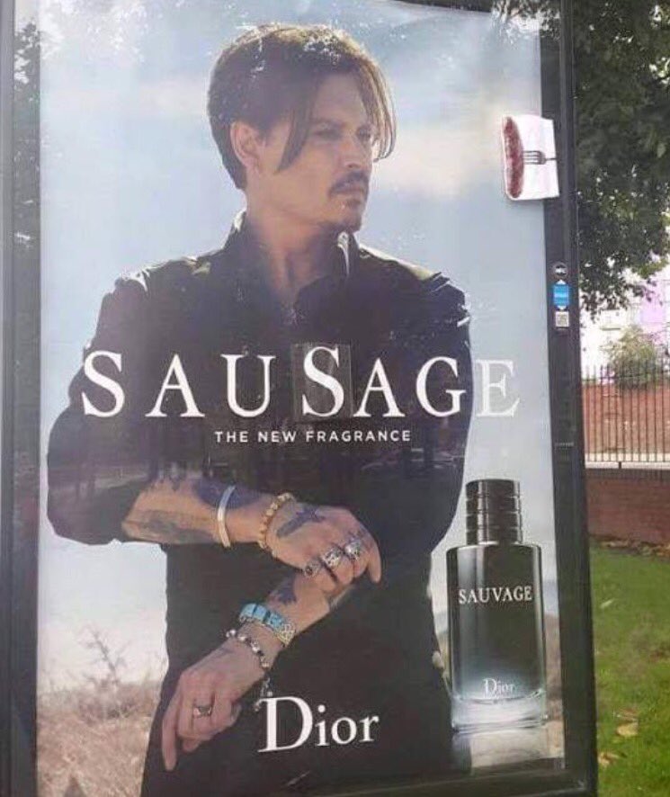 sauvage aftershave advert