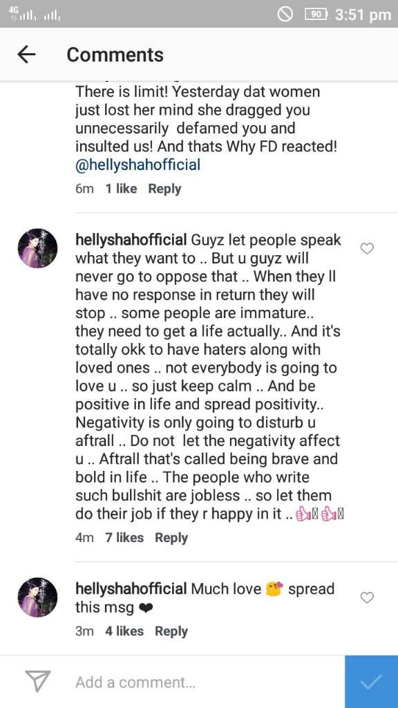 SreeyaCutie's tweet photo. #SpreadPossitivity😎✌ @OfficialHelly7 ❤ur rply!😘let d others banter what they want😉 akhir ur famous &amp; they r not 😎✌ https://t.co/fGjV4jP8kc