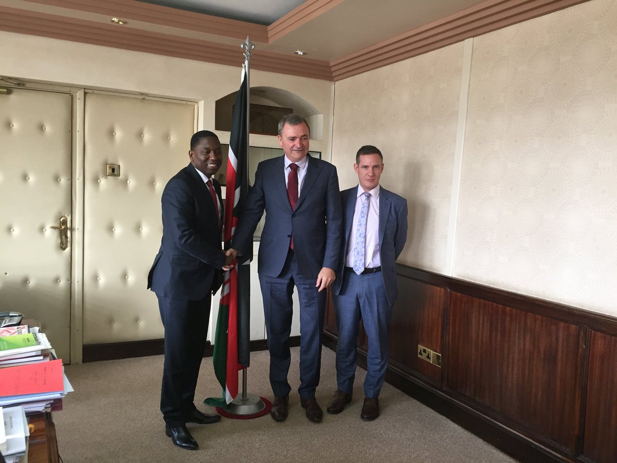 Today we met with Mining @CSDanKazungu and Australian organisation @SkillsDMC to discuss #TVET in #Kenya