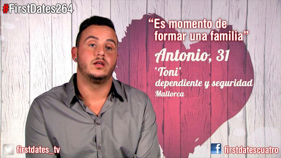 firstdates_tv's tweet photo. No sin mis pelotas #FirstDates264 https://t.co/BYgbOsckuC https://t.co/BZ5kUmw6oD