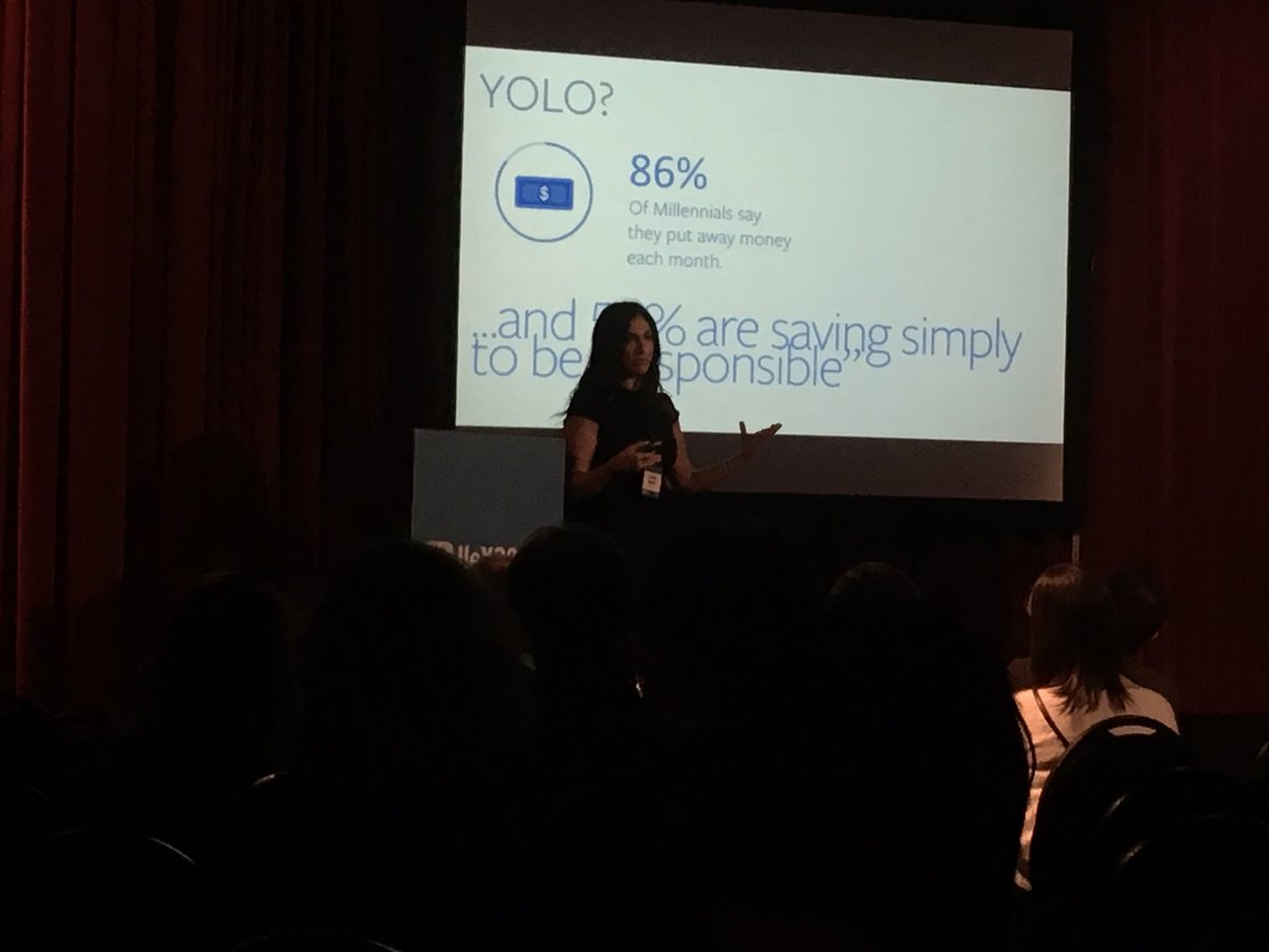 bmhazeleger's tweet photo. Now on stage @SheidaN data researcher at Facebook about Millenials and Finance. Interesting! #IIeX2017 https://t.co/V4pHnvoYra