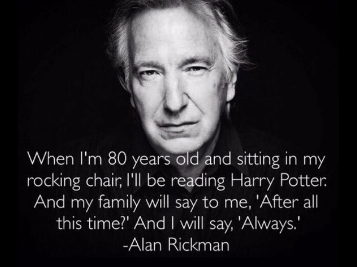 Happy birthday Alan Rickman 