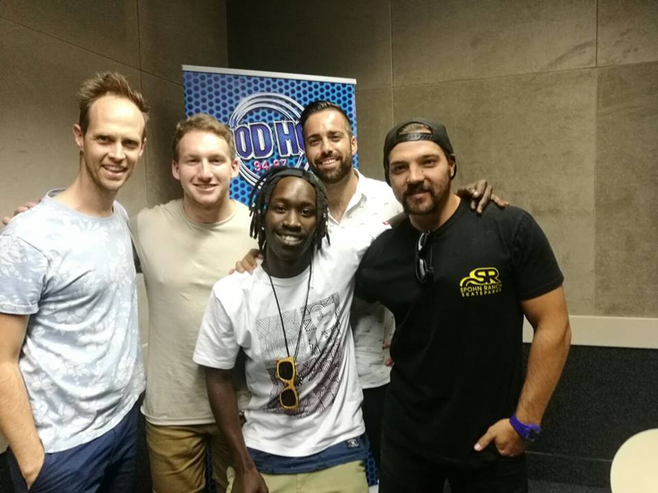 Rad interview talking #UltimateX on <a href="/GoodHopeFM/">Good Hope FM</a> with @FFWDwithSean with the Crew <a href="/KhuleNgubane/">Khule Ngubane</a> / <a href="/declanbrooksbmx/">Declan Brooks OLY</a>