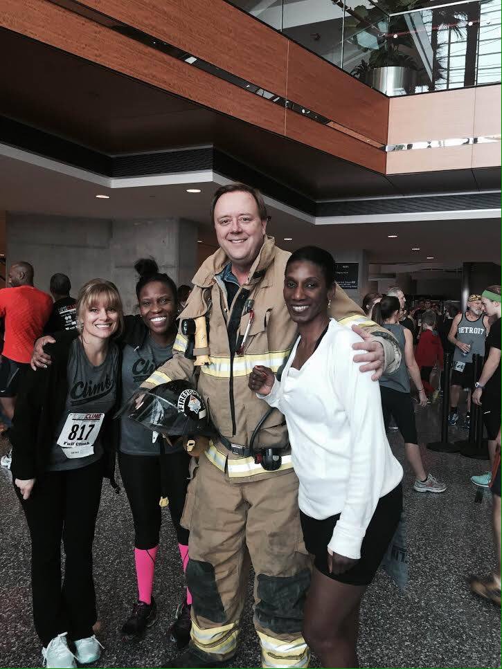 RonSavageEMT's tweet photo. Going Up? I'll C U at the top of the Detroit Ren Cen &amp; GM HQ Sun 9 AM Feb 26 American Lung Assoc. Firefighter Fight for Air Climb @FOX2News https://t.co/TisrRhmJgX