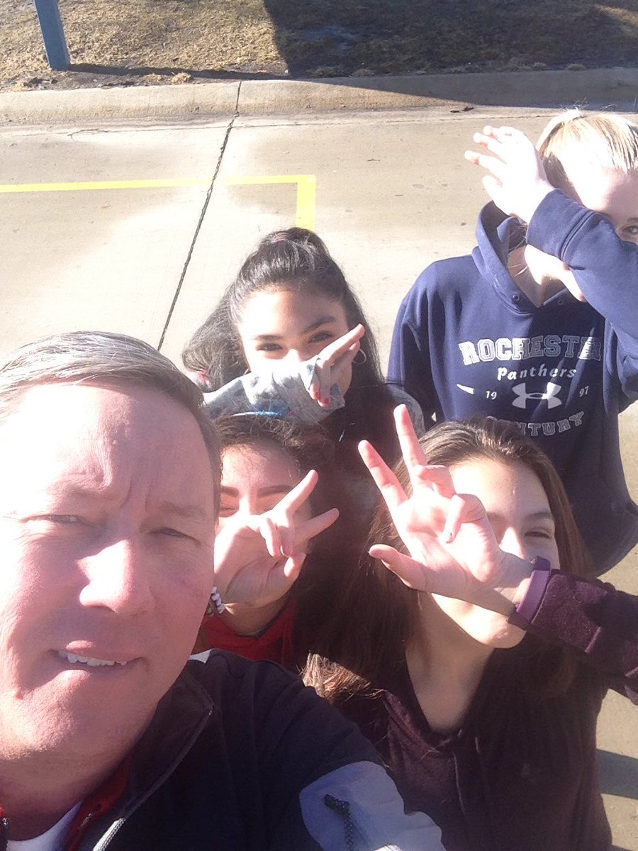 Dwimiller's tweet photo. Enjoying the nice weather during target! https://t.co/dwAE1elIBK