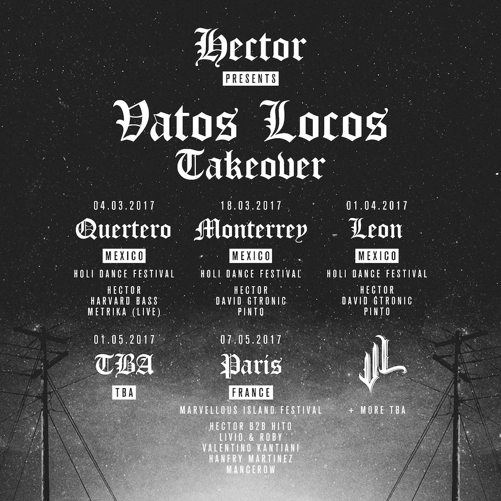 The next phase of #VatosLocos - we'll be hosting five special stages at festivals this Spring! 🔥