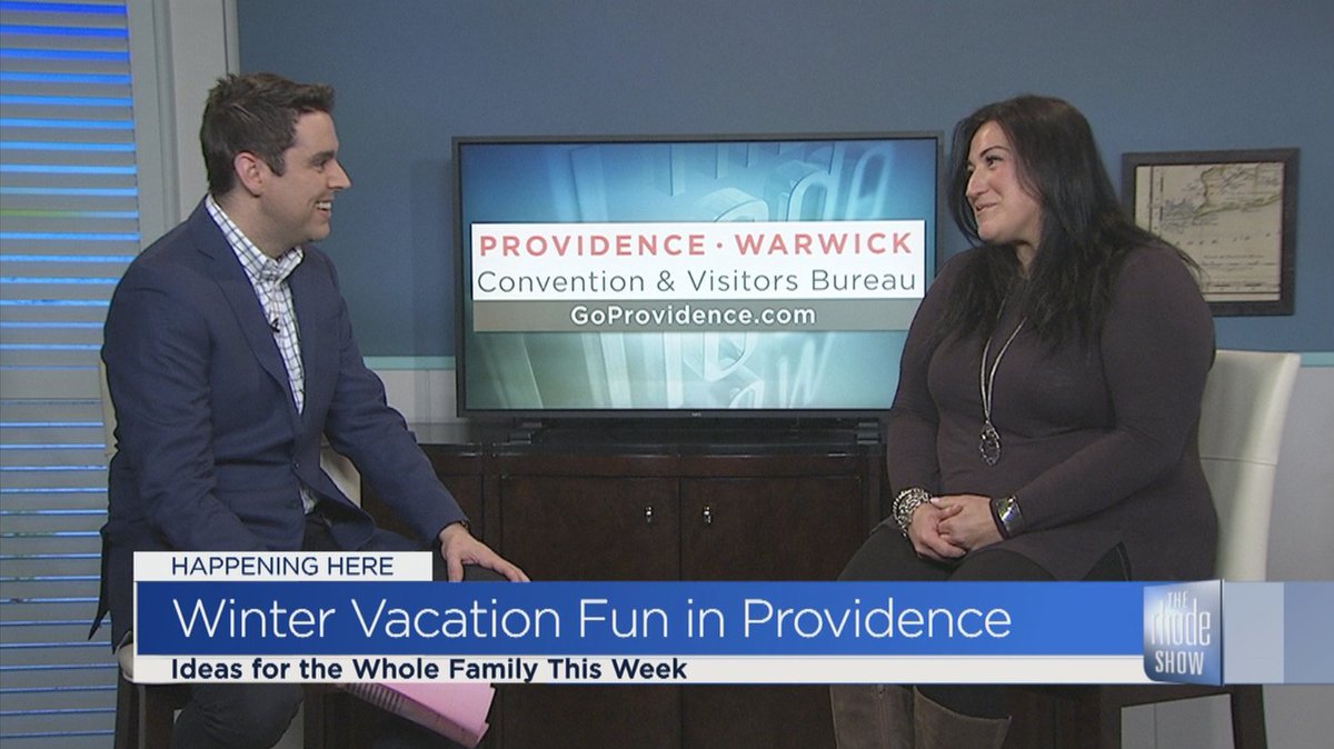 BrendanKirbyTV's tweet photo. Skating? Movies? School Vacation Week ideas w/ @ChristinaRobbio fr @ProvidenceRI on @TheRhodeShow! #GoProv #PWCVB https://t.co/QTFnmKuwfU https://t.co/LdyurHjt4e