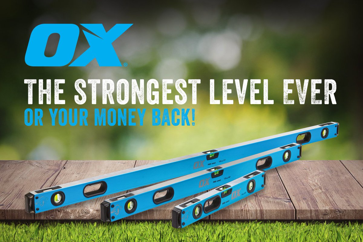 OXtoolsUK's tweet photo. Take your job up a level with the OX Pro Levels! https://t.co/qh8OK0IfP3