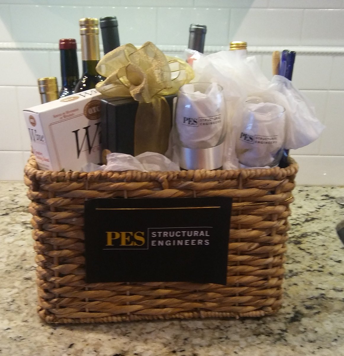 davidcbrownell's tweet photo. Some lucky person will win this great gift basket at tomorrow's @ConstInstitute #WomenWhoBuildSummit. @PES_New_England is a proud supporter! https://t.co/8vQMwzakWW