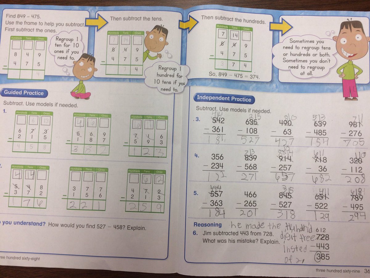 Hansen2ndGrade's tweet photo. We had to get properly stretched out this morning before we dove into more triple-digit subtraction practice:) #WeHeartNumbers https://t.co/QbJPoSPKMo