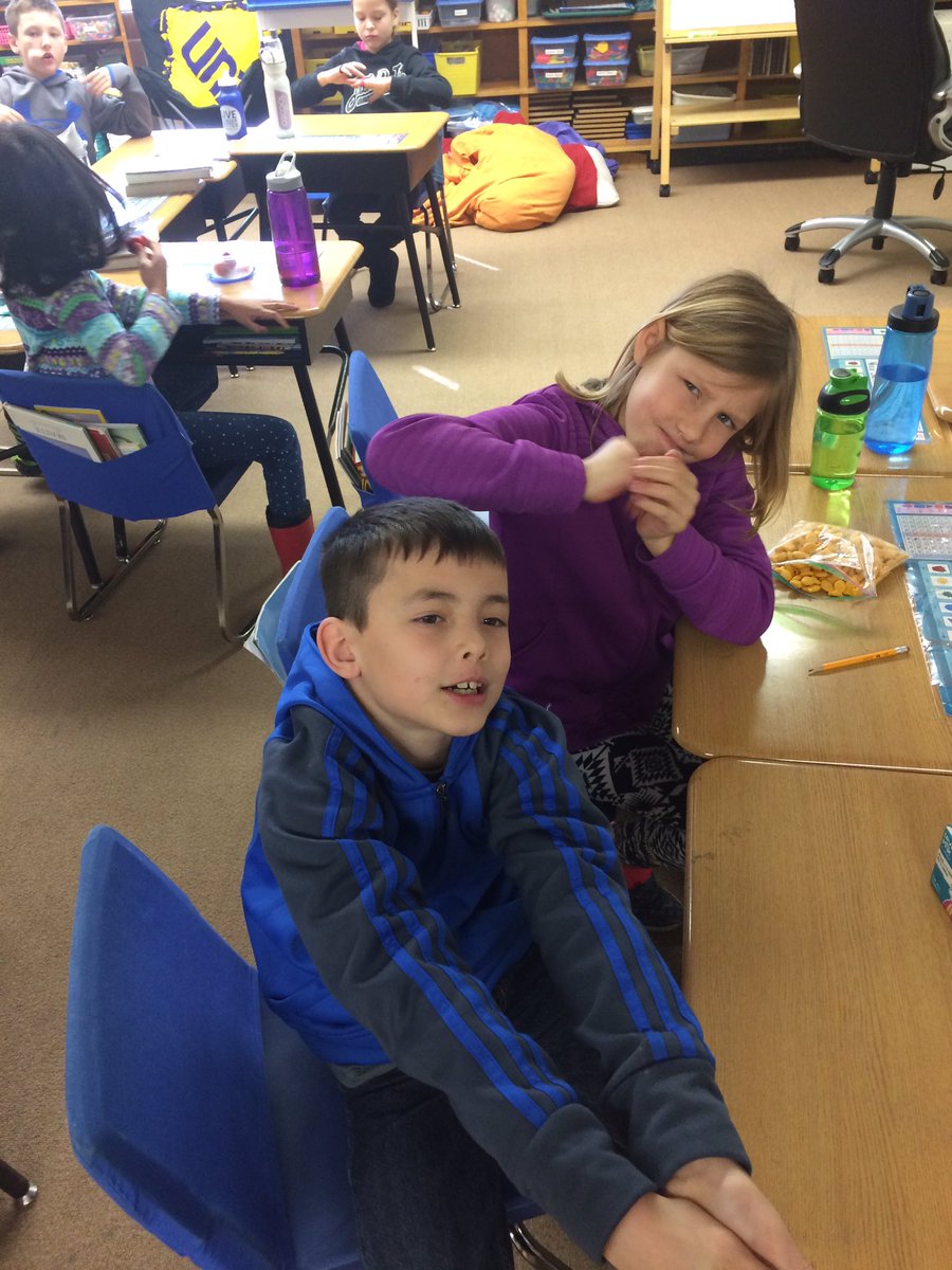 Hansen2ndGrade's tweet photo. We had to get properly stretched out this morning before we dove into more triple-digit subtraction practice:) #WeHeartNumbers https://t.co/QbJPoSPKMo