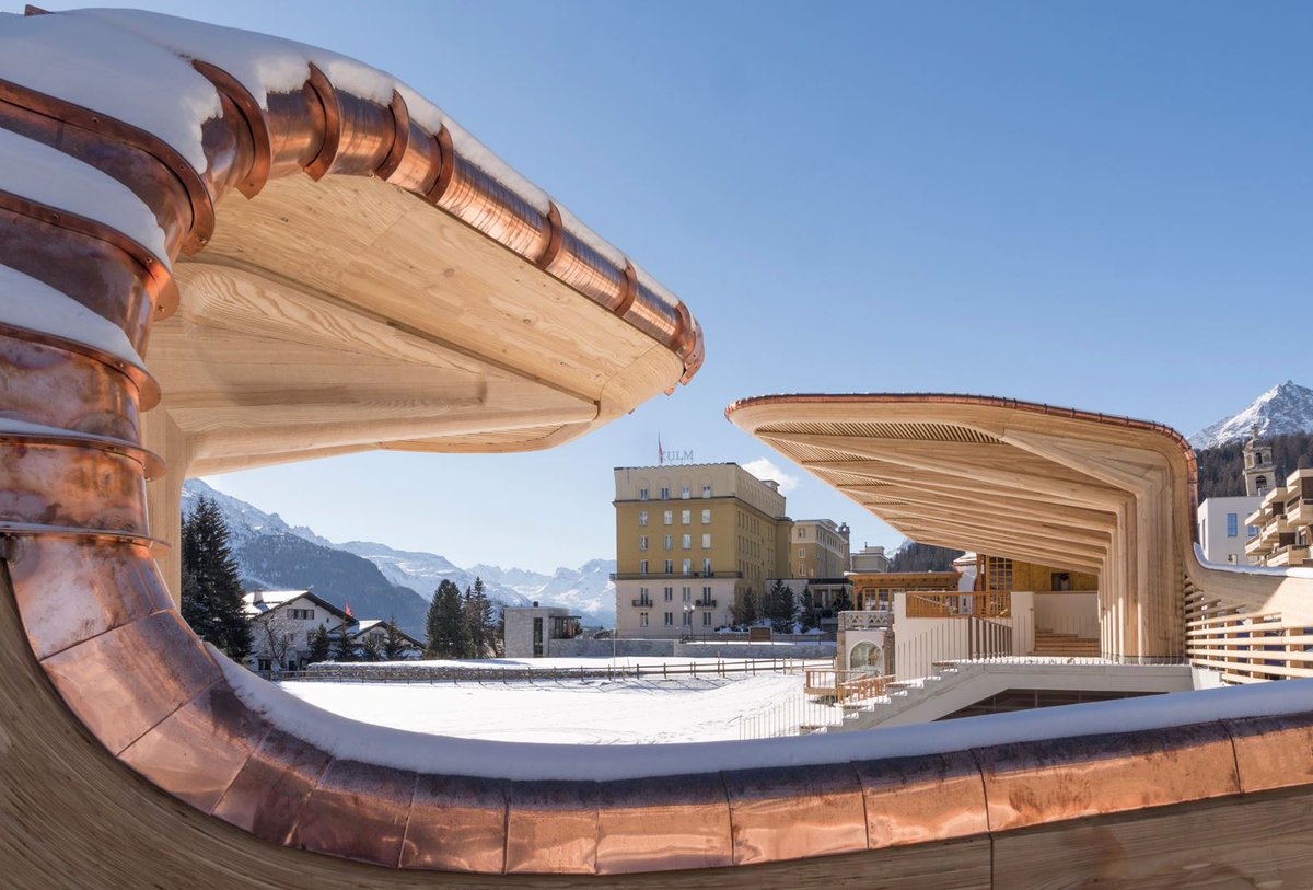 ArchiloversCom's tweet photo. .@FosterPartners restored the existing 1905 #eispavillon which played host to the 1928 and 1948 #WinterOlympics: https://t.co/p4eswzlqzy https://t.co/ccU2wX0Mpg