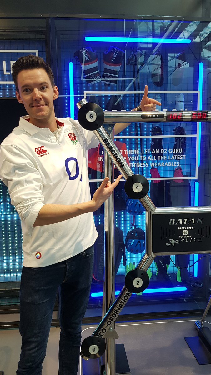 O2Careers's tweet photo. Come to our London #O2SOTF and try to beat the score set by @_simonkent on our Batak machine https://t.co/eKG6miYPAs