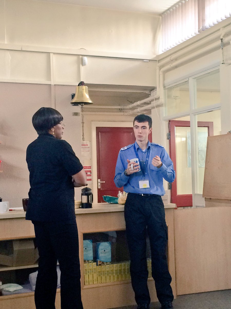 Revd Ije and <a href="/Jake_Pass/">Fr Jake Pass</a> deep in conversation! Getting ready to film in Hull Port. #hull #missiontoseafarers