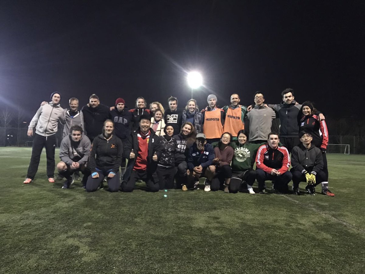 Starting the season off on a let's say fresh night in Beijing. Good to be back at it.