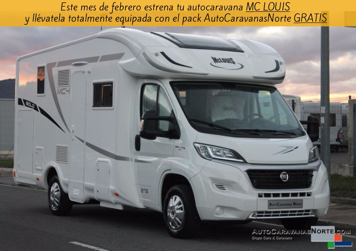 AutocaravanasN's tweet photo. ¡¡Aprovecha estos últimos días de promoción!!
#autocaravanasnorte #caravaning #mclouis #promofebrero #packautocaravanasnortegratis https://t.co/3FOd5XjlYM