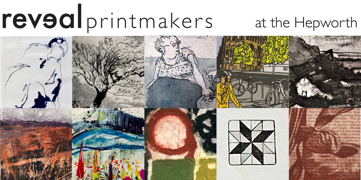 HotBedPress's tweet image. Post-Complete Printmakers @RevealPrint will exhibit at @HepworthGallery print fair 3-5 March. It's sure to be good!