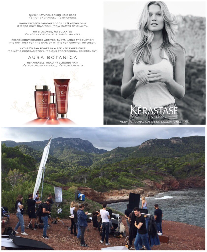 WatsonProd's tweet photo. Wonderful shoot for with awesome #theowerner cool crew and the lovely @ToniGarrn @KerastaseFrance https://t.co/ayeZ16xxG0