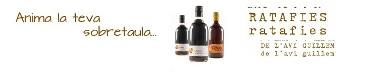 Ja tenim aquí la <a href="/AviGuillem/">RatafiaAviGuillem</a>. Mmmmm, perfecte per animar la teva sobretaula...