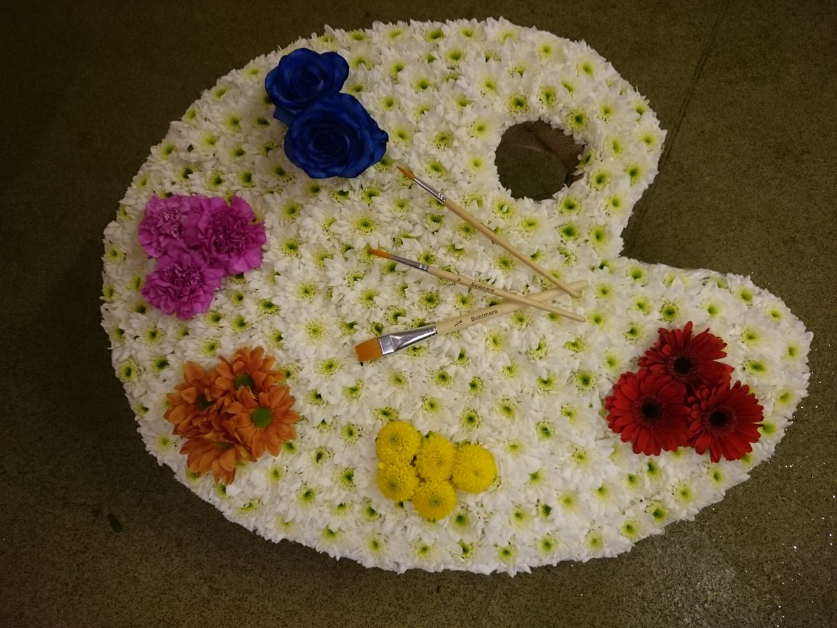 Paint pallet tribute