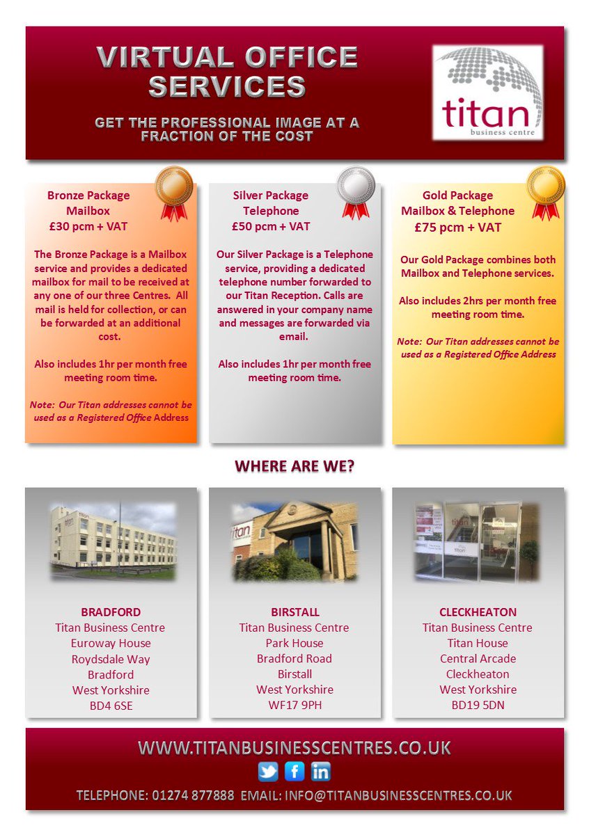 titanoffices's tweet image. Good afternoon all! Hope all are having a good week? #UKBusinessLunch #ServicedOffices #MeetingRooms #VirtualOffice