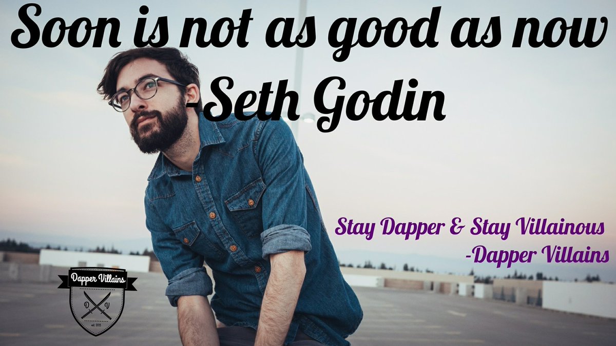 DapperVillains's tweet photo. Stop waiting and start doing.

#life #dappervillains #beardstrong #entrpreneur #business #manhood #dapper #sethgodin https://t.co/hwCySdTe5G