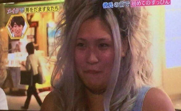 ギャル好きな彼氏が彼女のすっぴんを見た時の反応ワロタｗｗｗ