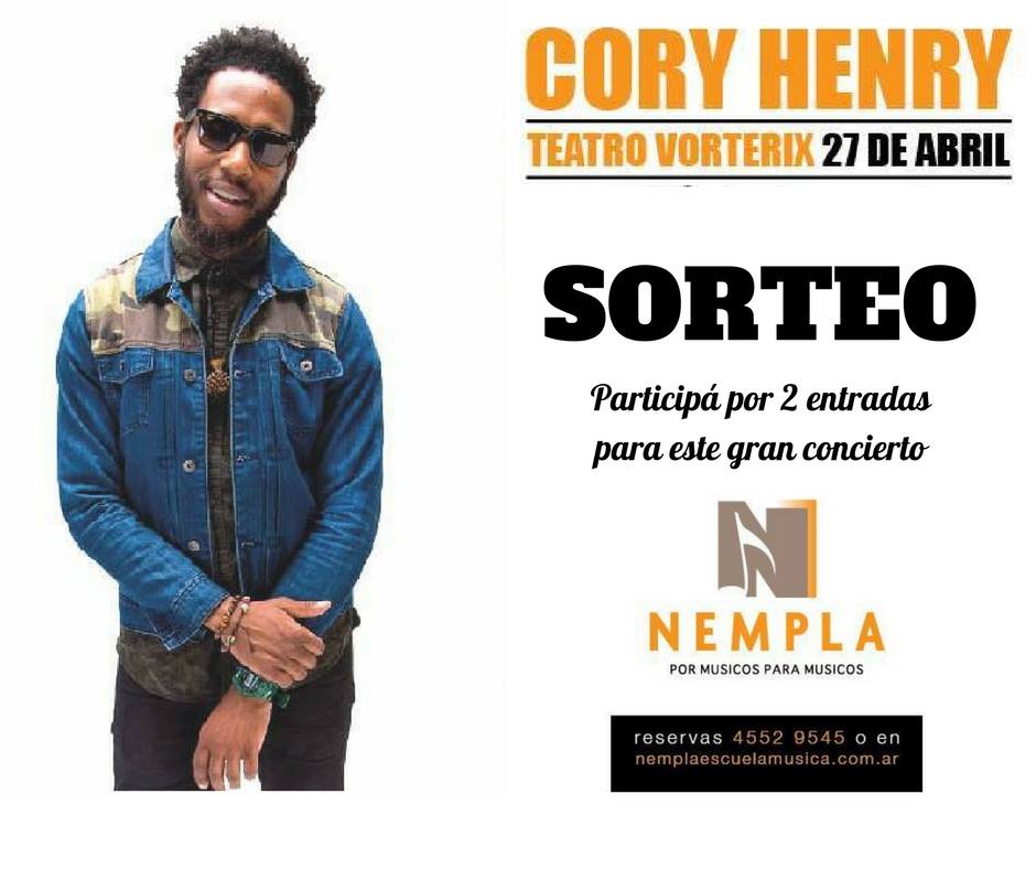 #SORTEO #ENTRADAS #CORYHENRY EN CONCIERTO EN <a href="/Vorterix/">Vorterix</a> !!
INGRESA A LA FANPAGE DE <a href="/nemplaescuela/">NEMPLA</a> Y PARTICIPÁ
facebook.com/nempla/?fref=ts