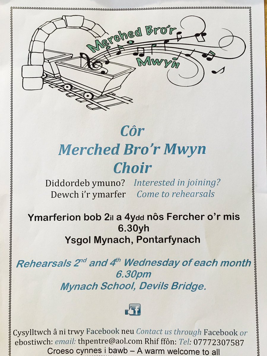 Croeso mawr i chi......