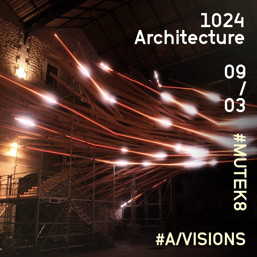 MUTEK_ES's tweet photo. Jueves 9 de marzo, @1024official plays #AVISIONS! Impacientes de recibir al colectivo francés en @ifbcn ⚡️ tickets: https://t.co/hYoiD0hSnA https://t.co/NT9M7fJoZr