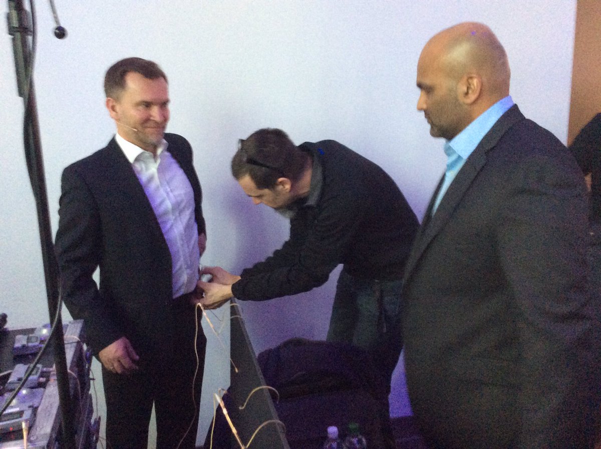 asttwitt's tweet image. Getting ready for the presentation @ManojGeorgePB @MarcHirtz. #doxnet has again a full audience. Good luck to all speakers :). #hid17