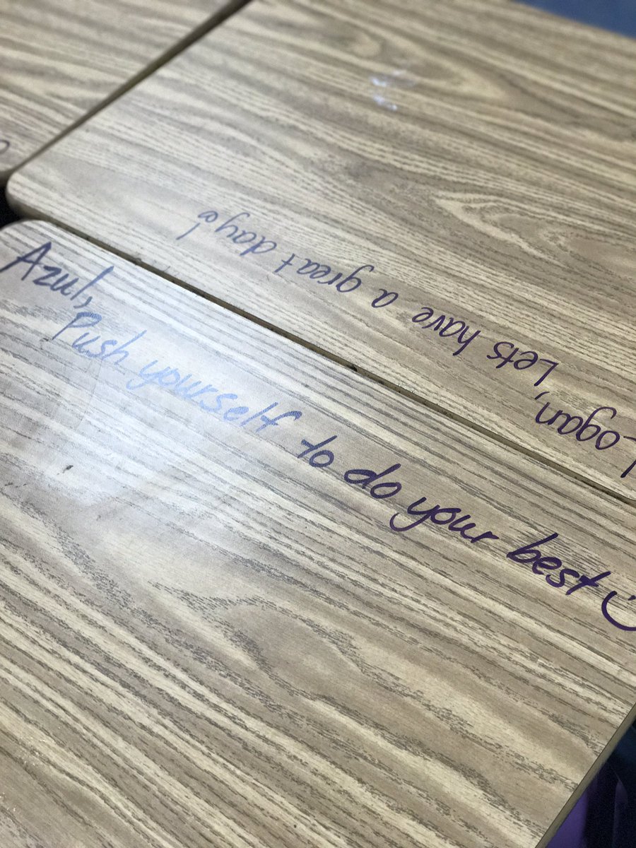 1stgradeSimeone's tweet photo. My goal for today was to give a positive comment to each student to start their day! #besshine #besstars #barrowbold https://t.co/R1Jm77TQV8