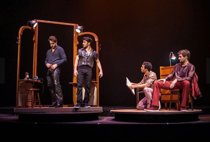 SatNightFeverFR's tweet photo. Tony et ses amis, les durs de Brooklyn 💪😎 #saturdaynightfever #SNF #Brooklyn #Paris 
Photo: @JulienLamass https://t.co/QukgGDZZWL