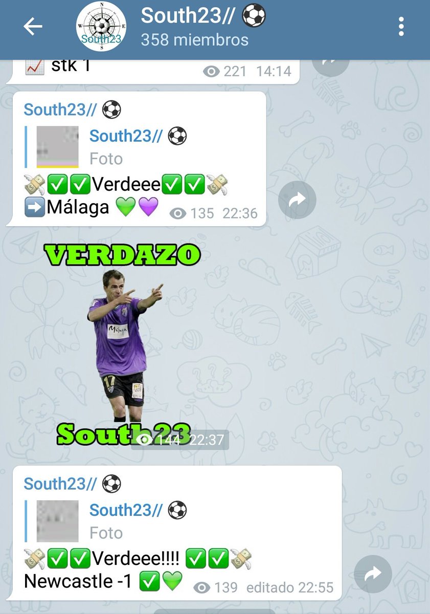 South231's tweet photo. Vaya días que llevamos en #telegram
2 #plenos en 3 dias 💸💸
No esperes más y únete, #GRATIS 
#tipster #bet365
👇👇👇👇👇👇👇
https://t.co/lsRbteqmIA https://t.co/VTz7y2jA5Q
