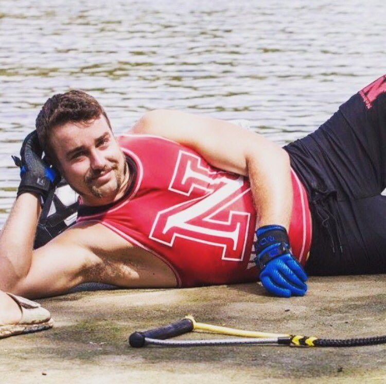 MEET THE SECRETARY: Joey Baum (@LakeSlutt) is known for his dad-bod and evening festivities. Glad he's returning fir another season.